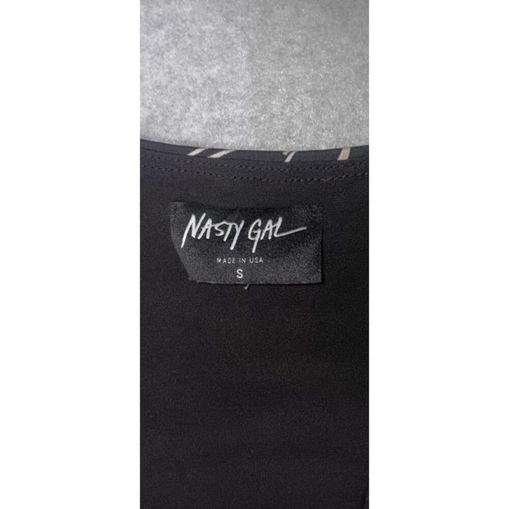 Nasty Gal Mini Dress Womens Size Small Black Long Sleeve Match Stick Design... - Picture 2 of 12